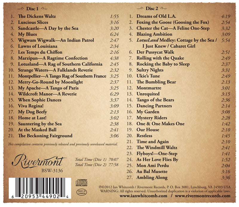 Songs Without Words: Instrumental Music Composed by Ian Whitcomb