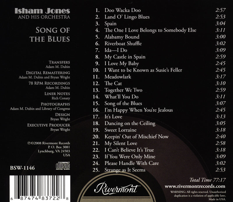 Song of the Blues (1923-1932)