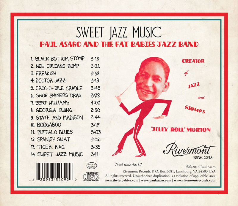 Sweet Jazz Music: The Music of Jelly Roll Morton