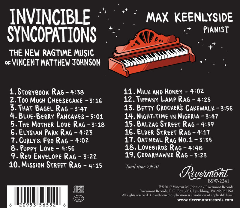 Invincible Syncopations: The New Ragtime Music of Vincent Matthew Johnson