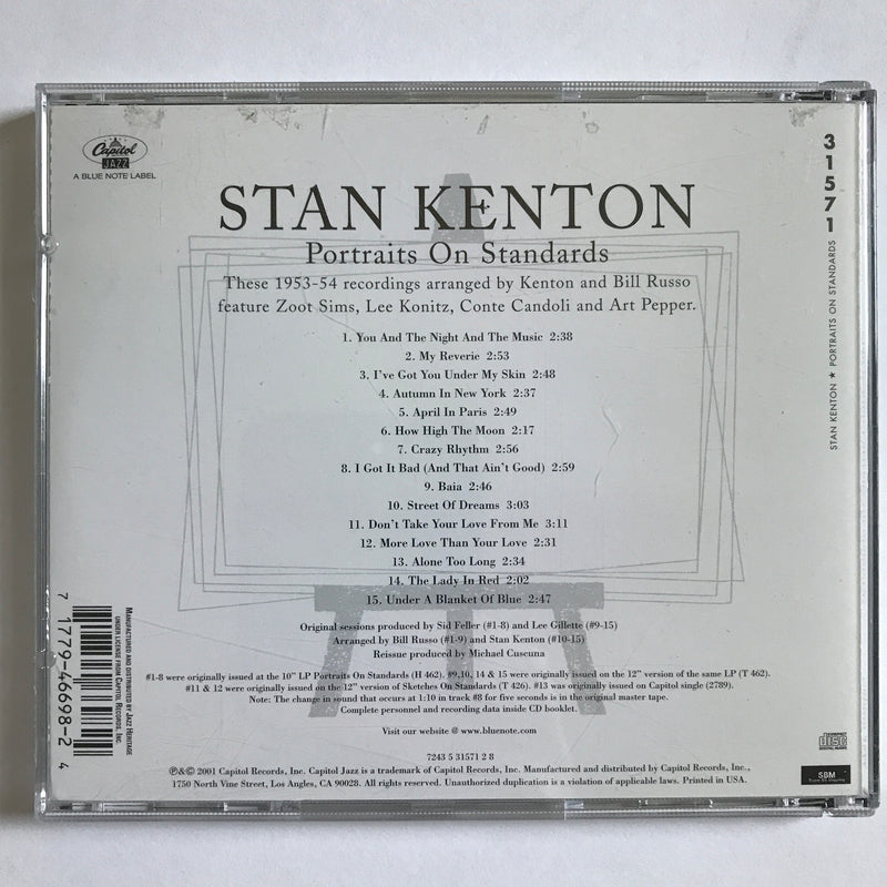 Stan Kenton: Portraits on Standards